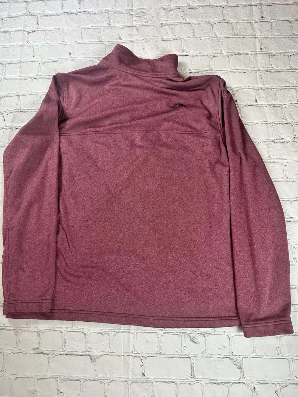The North Face Men's 1/2 Zip Performance Fleece Pullover Burgundy